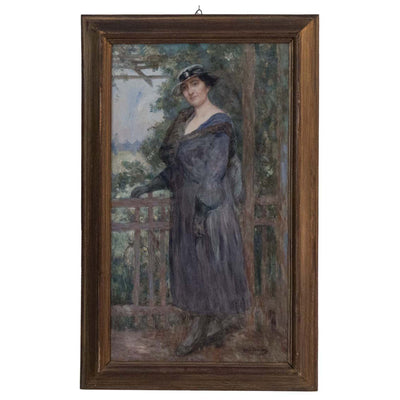Esquisse jeune fille Gravure encadrée