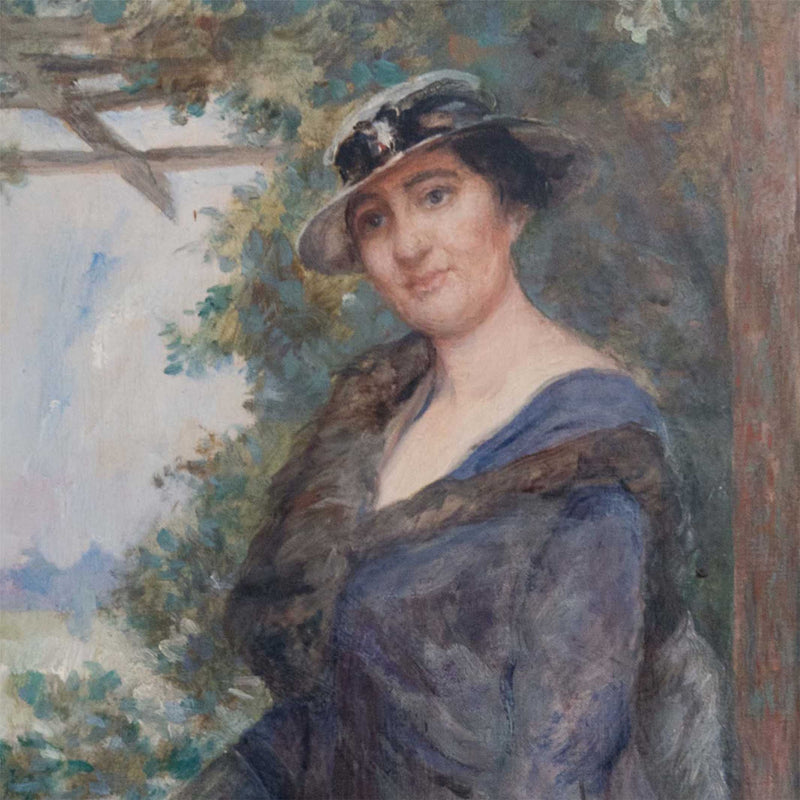 Esquisse jeune fille Gravure encadrée