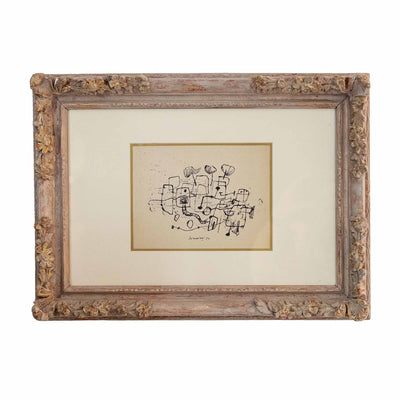 Lithographie - Orchestre en mouvement -  Corneille - 1950