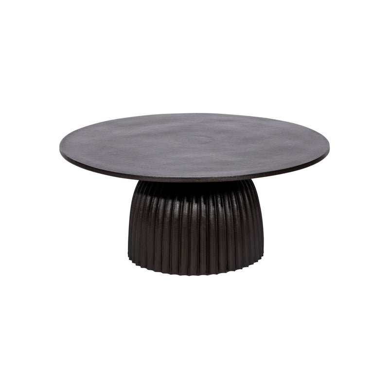 Babylone Table basse en métal vue de face