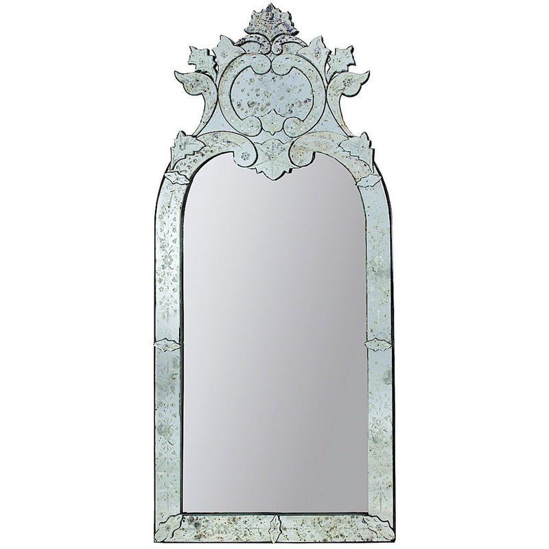 Turin Miroir en verre vieilli 