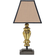 Trianon Lampe bibliothèque en bois dorée Petit Modèle set de 3 sans abat-jour