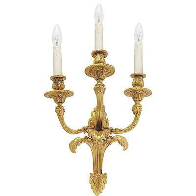 Chantilly doré Applique en bronze