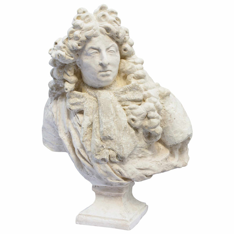 Louis XIV Buste en plâtre