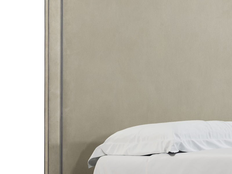 Revel Tête de lit tapissée couleur velours pierre taille 180 cm vue agrandie